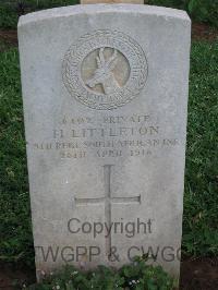 Dar Es Salaam War Cemetery - Littleton, H